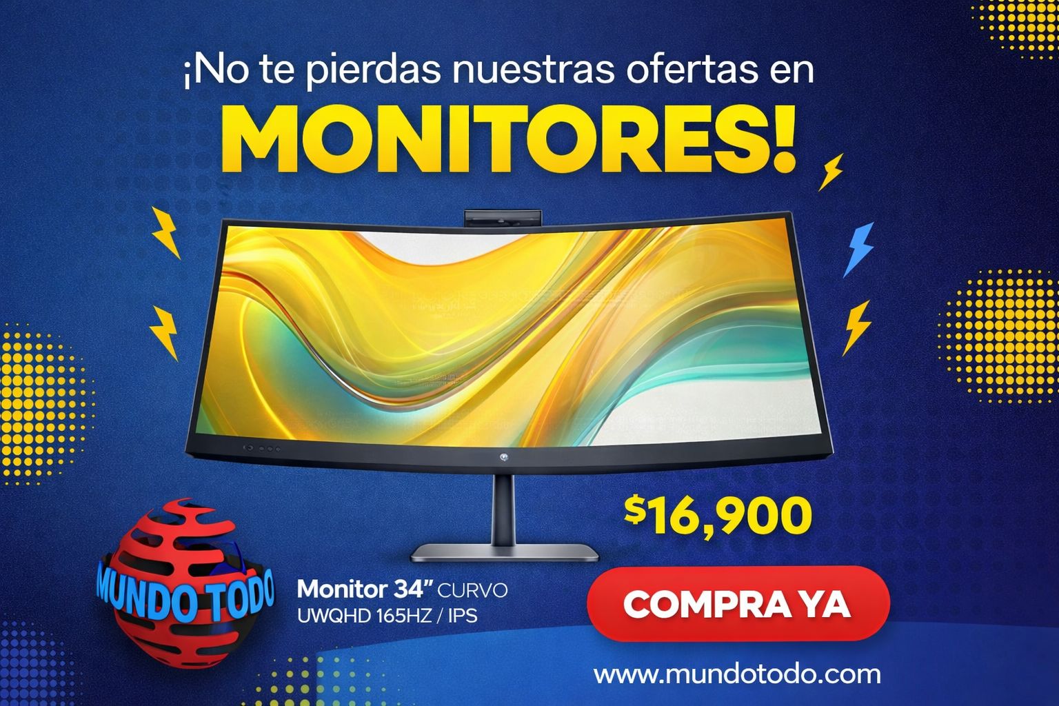 MONITOR CURVO